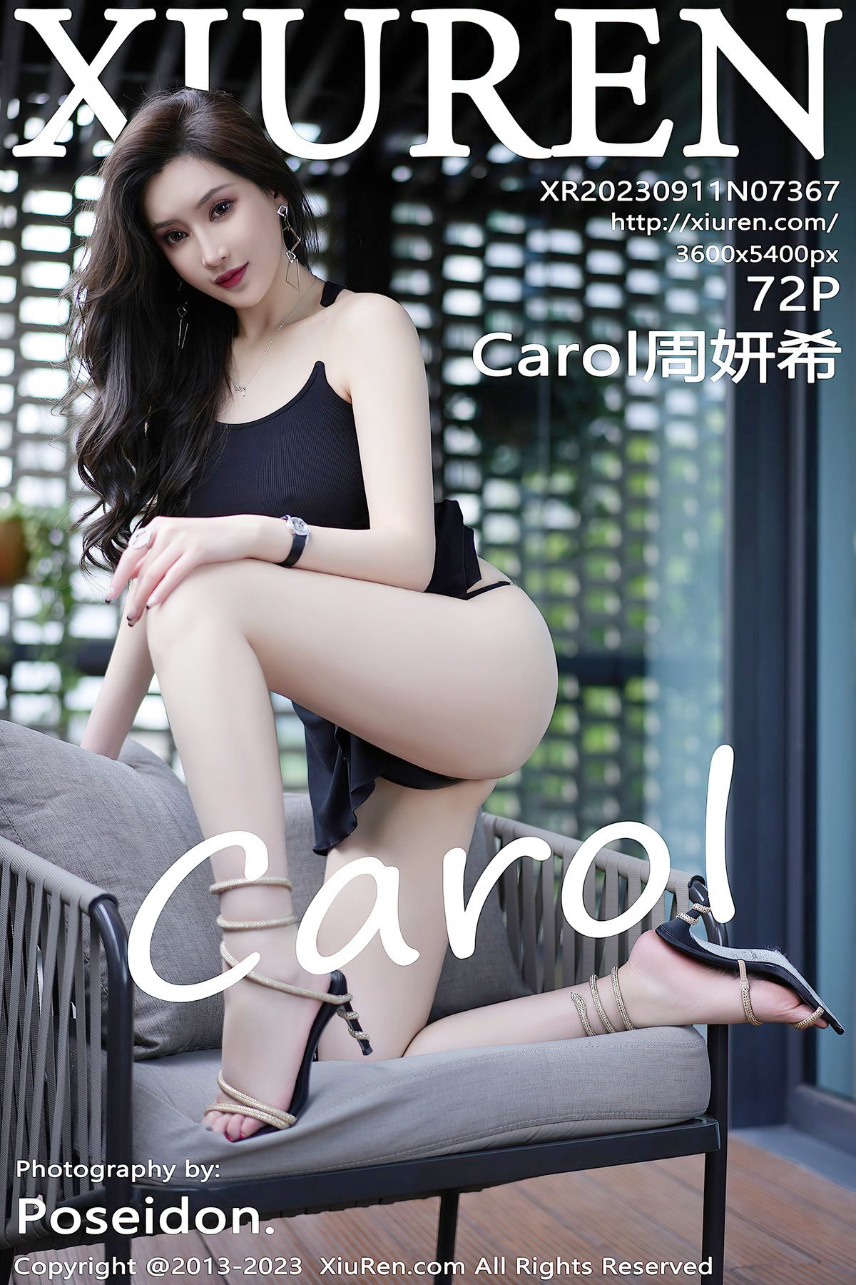 XiuRen No.7367 Carol Zhou Yan Xi – Larose.VIP