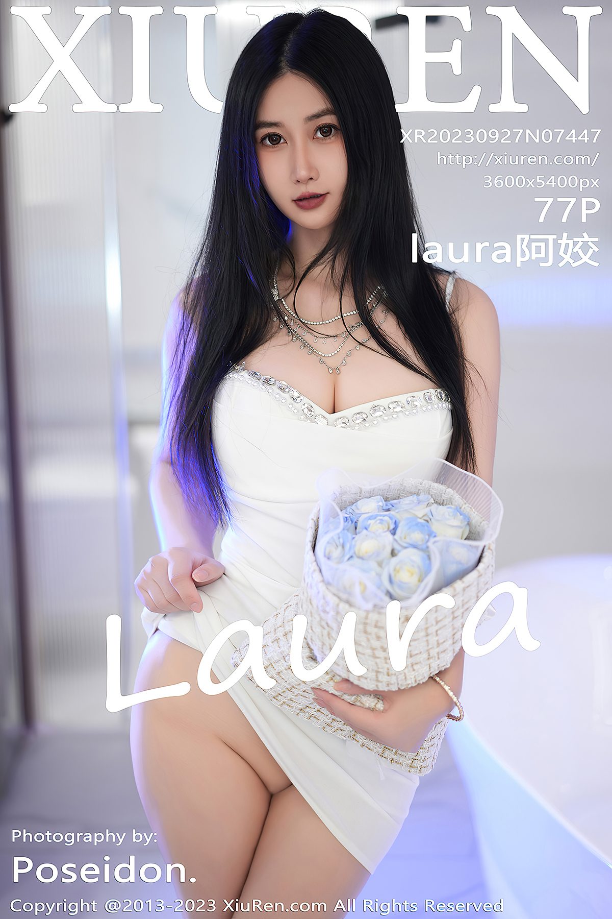XiuRen No.7447 Laura A Jiao – Larose.VIP