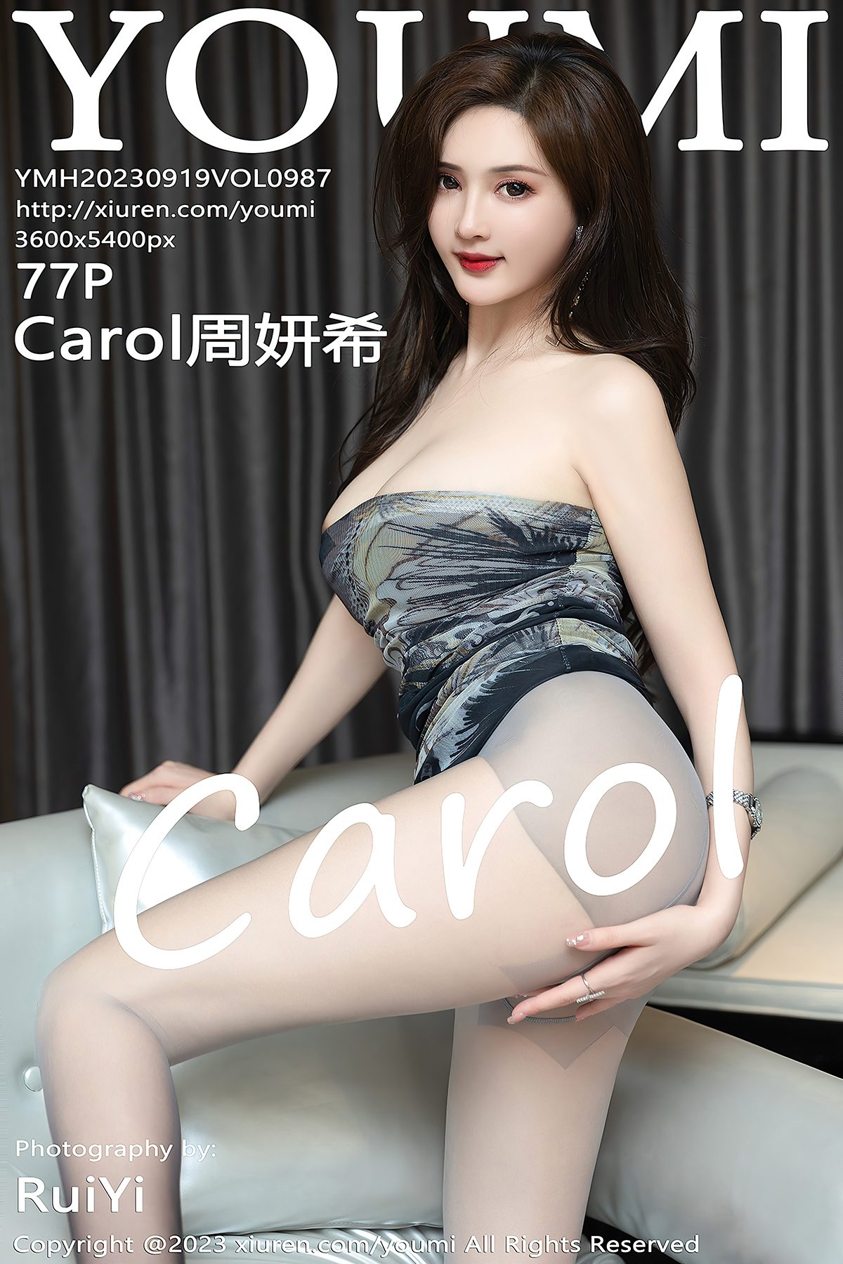 YouMi Vol.987 Carol Zhou Yan Xi – Larose.VIP